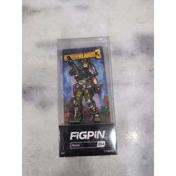 FiGPiN #254, Borderlands 3 Moze, Collectible Enamel‎ Pin, Unlocked - Picture 1 of 5